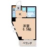 ＣＨ白壁 1Kの間取り