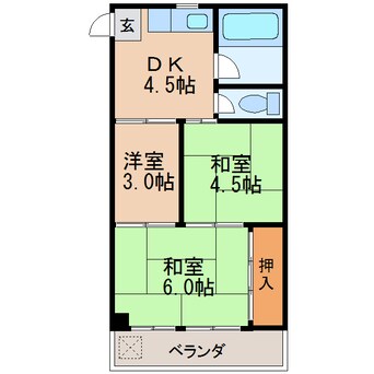 間取図 大野ビル