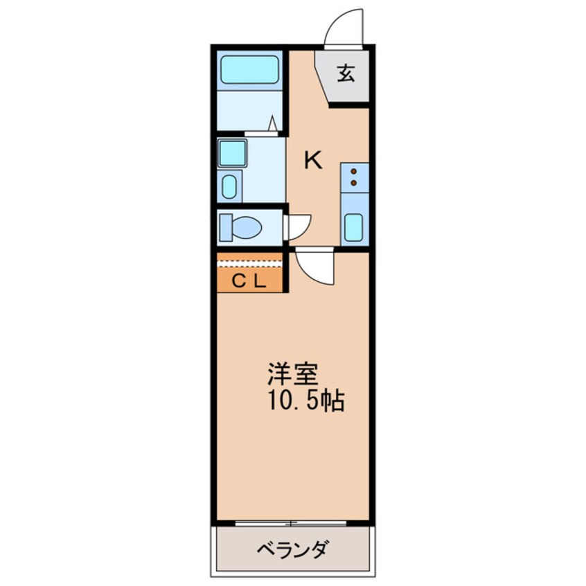 間取図 名古屋市営地下鉄桜通線/車道駅 徒歩4分 1階 築38年