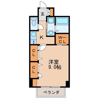 間取図 ドルフィン千種