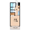 名古屋市営地下鉄桜通線/車道駅 徒歩4分 3階 築23年 1Kの間取り