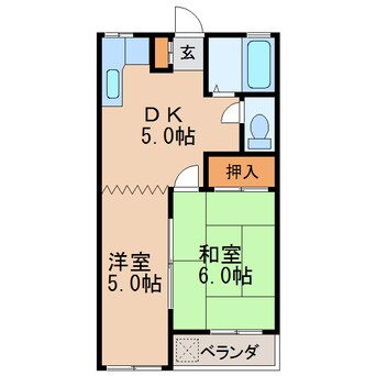 間取図 福富ビル