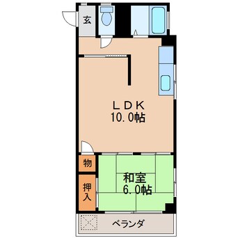 間取図 福富ビル