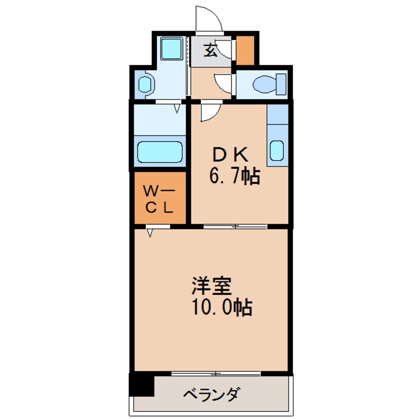 間取図 オレンジスクエア