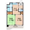 名古屋市営地下鉄東山線/新栄町駅 徒歩6分 5階 築37年 2DKの間取り