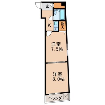 間取図 東和マンション広小路