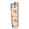 名古屋市営地下鉄東山線/新栄町駅 徒歩3分 3階 築40年 2Kの間取り