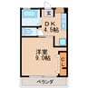名古屋市営地下鉄桜通線/高岳駅 徒歩7分 3階 築60年 1DKの間取り