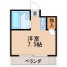 ハートイン代官町 1Rの間取り