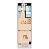 名古屋市営地下鉄鶴舞線/鶴舞駅 徒歩10分 6階 築20年 1LDKの間取り