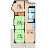 名古屋市営地下鉄鶴舞線/鶴舞駅 徒歩8分 4階 築45年 3LDKの間取り
