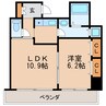 丸の内Terrace 1LDKの間取り