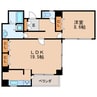 名古屋市営地下鉄桜通線/丸の内駅 徒歩3分 4階 築20年 1LDKの間取り
