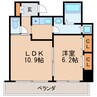 名古屋市営地下鉄桜通線/丸の内駅 徒歩3分 7階 築20年 1LDKの間取り