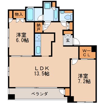 間取図 パシフィックコンフィート丸の内