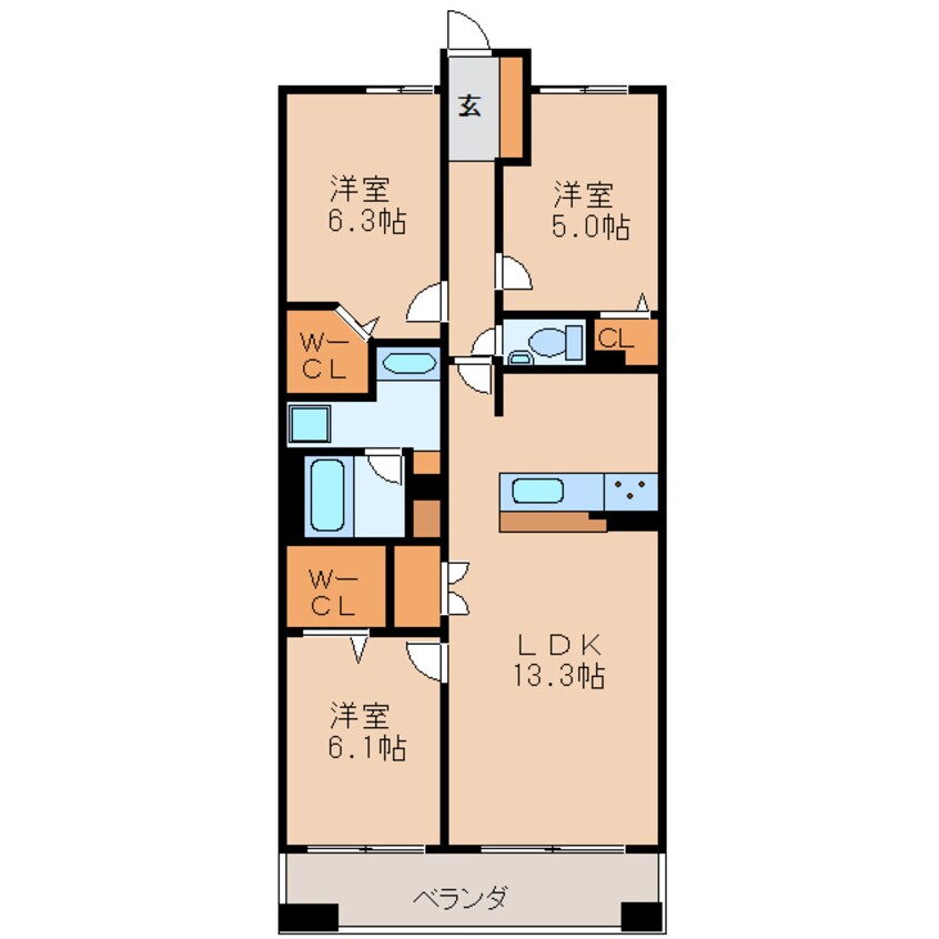 間取図 リエトコート丸の内