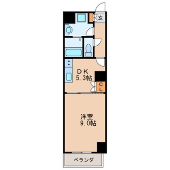 間取図 レジディア東桜