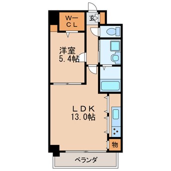 間取図 リーヴァストゥーディオ丸の内