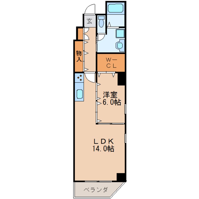 間取図 スリーアイランドタワー葵