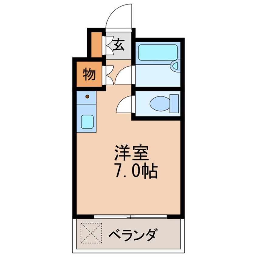 間取図 フォルス清水