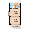 名古屋市営地下鉄東山線/新栄町駅 徒歩7分 3階 築40年 2Kの間取り