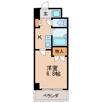 間取図 クレスト泉