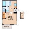 名古屋市営地下鉄東山線/千種駅 徒歩6分 2階 築19年 1Kの間取り