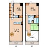 名古屋市営地下鉄東山線/伏見駅 徒歩6分 11-12階 築19年 2LDKの間取り