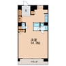 名古屋市営地下鉄東山線/伏見駅 徒歩6分 13階 築19年 1Rの間取り