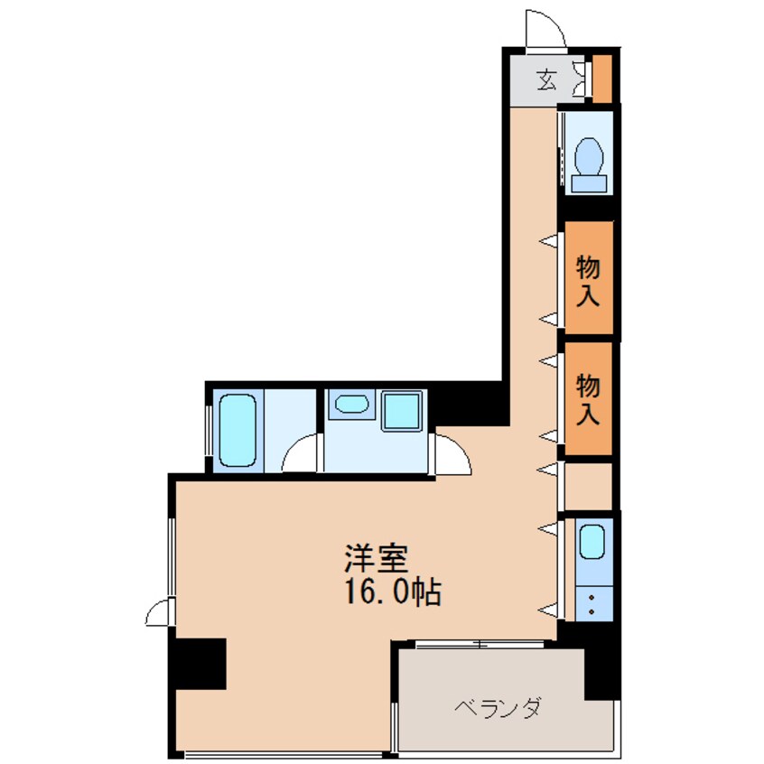 間取図 カスタリア伏見