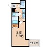 レジデンス名古屋千代田 1Kの間取り