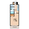 レジデンス名古屋千代田 1Kの間取り
