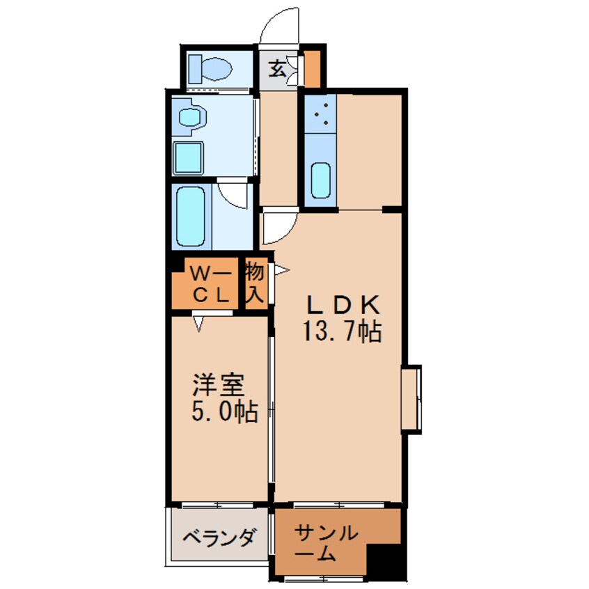 間取図 あいさきがけ