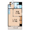 名古屋市営地下鉄東山線/新栄町駅 徒歩4分 5階 築18年 1LDKの間取り