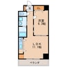 AHビル 1LDKの間取り