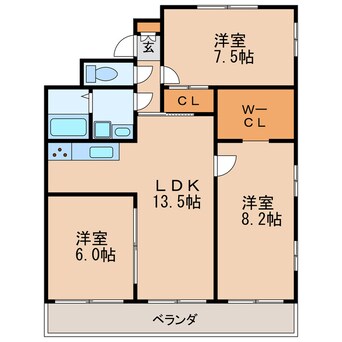 間取図 上原マンション