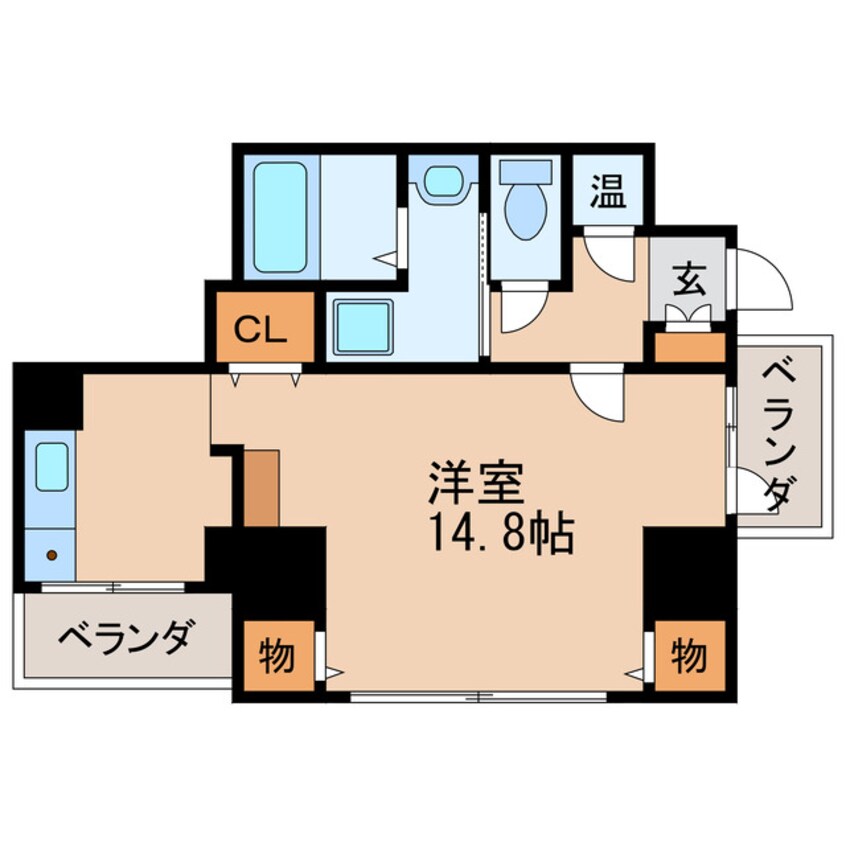 間取図 プレステージ千種