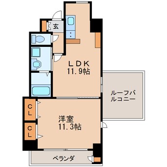 間取図 プロビデンス葵タワー