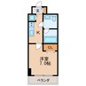 名古屋市営地下鉄名城線/矢場町駅 徒歩9分 10階 築18年 1Kの間取り