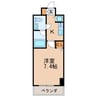 名古屋市営地下鉄東山線/新栄町駅 徒歩5分 6階 築18年 1Kの間取り