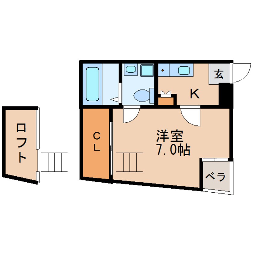 間取図 コンフォート泉