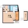 名古屋市営地下鉄桜通線/高岳駅 徒歩6分 2階 築18年 1Kの間取り