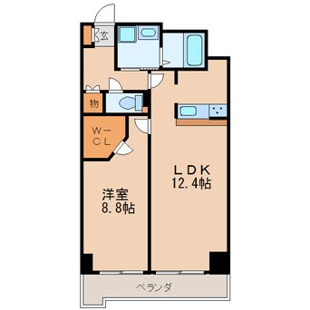 間取図 パークアクシス丸の内