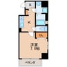 名古屋市営地下鉄桜通線/高岳駅 徒歩6分 2階 築18年 1Kの間取り