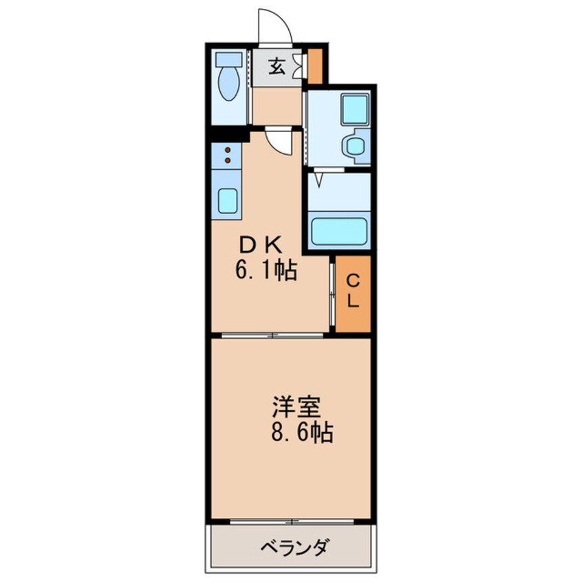 間取図 Gramercy Shirakawa Koen