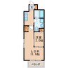 名古屋市営地下鉄東山線/伏見駅 徒歩7分 9階 築18年 1LDKの間取り