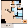 名古屋市営地下鉄東山線/栄駅 徒歩5分 4階 築18年 1Rの間取り