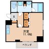 名古屋市営地下鉄東山線/栄駅 徒歩5分 2階 築18年 1Rの間取り