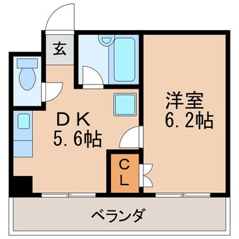 間取図 メゾン名城