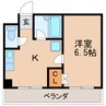 名鉄瀬戸線/東大手駅 徒歩6分 3階 築34年 1Kの間取り